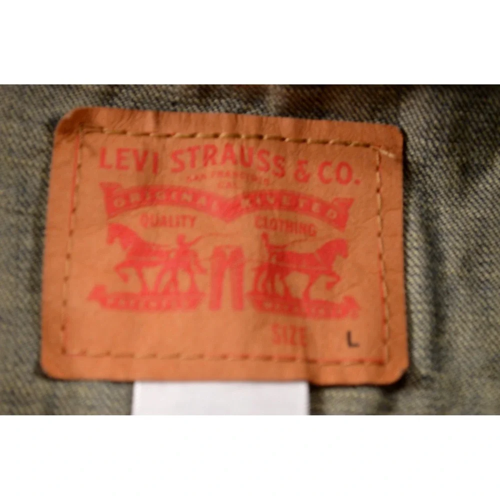 Levi's Blue Denim Trucker Jacket Girls‎ Size L (12-13 years)